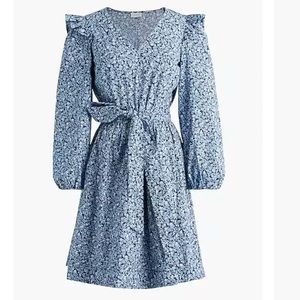 J. Crew Puff Sleeve Dress